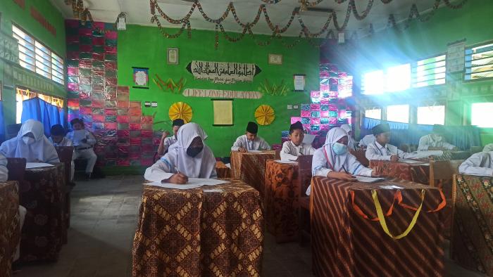 Ujian Semester Ganjil MTs N 5 Kerinci Berakhir Hari Ini