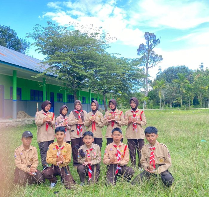 Siswa MTsN 5 Kerinci Ikuti Seleksi Jambore Cabang Kabupaten Kerinci di Ponpes Al Mukhtariyah Ambai