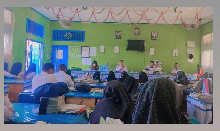 MTsN 5 Kerinci Gelar Rapat Akhir Semester Genap 2024/2025 