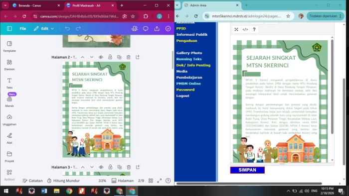 Transformasi Digital: Madrasah Mulai Berbenah Tampilan Website Demi Pelayanan Publik