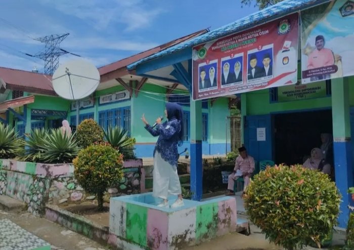 Peringati Hardiknas, MTsN 5 Kerinci Gelar Lomba Pidato dan Puisi