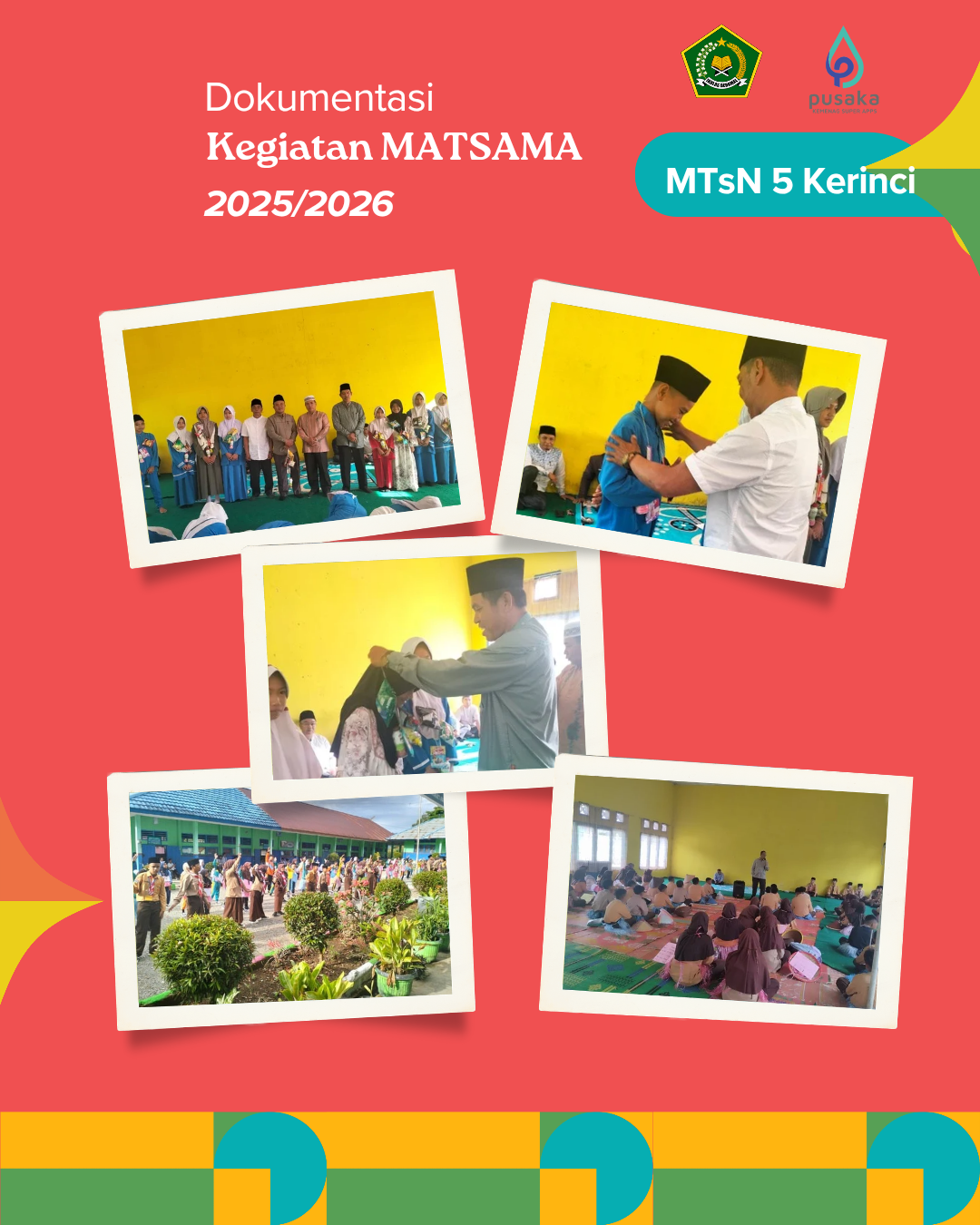 MATSAMA MTsN 5 Kerinci Resmi Ditutup, Siswa Baru Siap Ikuti Pembelajaran