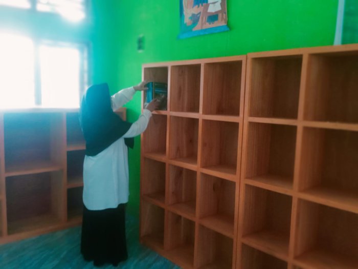 Wajah Baru,Perpustakaan MTsN 5 Kerinci Kini Lebih Modern dan Bikin Betah.