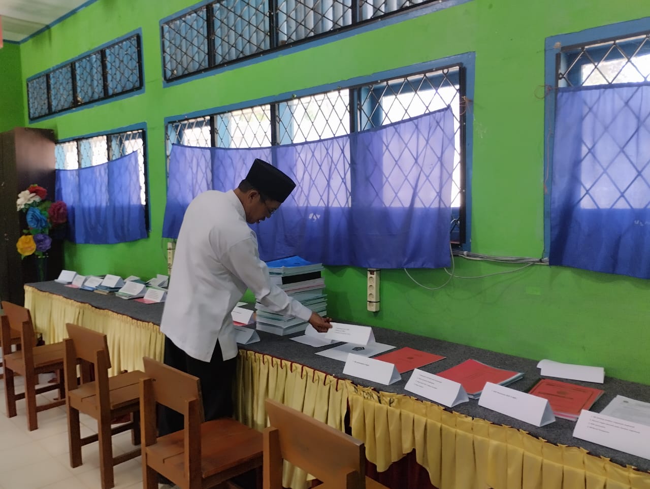 Persiapan Pemberkasan PKKM di MTsN 5 kerinci Capai 100%