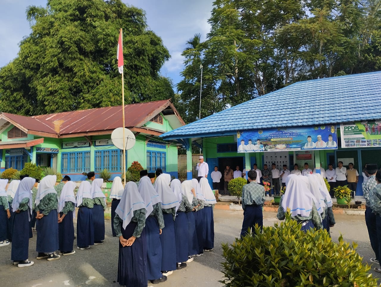 Sekolah Pasca Lebaran: MTsN 5 Kerinci Sambut Siswa dengan Semangat Baru