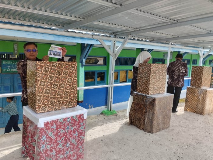 Pesta Demokrasi MTsN 5 Kerinci Berlangsung Meriah, Pasangan Nomor 3 Menang Mutlak!